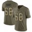 Nike Miami Dolphins #68 Robert Hunt Olive/Camo Mens Stitched NFL Limited 2017 Salute To Service Jersey