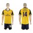 Arsenal #14 Henry Away Soccer Club Jersey