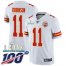 Nike Kansas City Chiefs #11 Demarcus Robinson White Super Bowl LIV 2020 Youth Stitched NFL Vapor Untouchable Limited Jersey