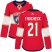 Adidas Florida Panthers #21 Vincent Trocheck Red Home Authentic Womens Stitched NHL Jersey