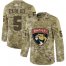 Adidas Florida Panthers #5 Aaron Ekblad Camo Authentic Stitched NHL Jersey