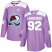 Adidas Colorado Avalanche #92 Gabriel Landeskog Purple Authentic Fights Cancer Stitched NHL Jersey