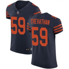 Nike Chicago Bears #59 Danny Trevathan Navy Blue Alternate Mens Stitched NFL Vapor Untouchable Elite Jersey