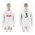 Tottenham Hotspur #3 Rose Home Long Sleeves Soccer Club Jersey