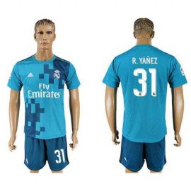 Real Madrid #31 R.Yanez Sec Away Soccer Club Jersey