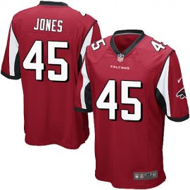 Nike Atlanta Falcons #45 Deion Jones Red Team Color Youth Stitched NFL Elite Jersey
