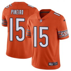 Nike Chicago Bears #15 Eddy Pineiro Orange Youth Stitched NFL Limited Rush Jersey