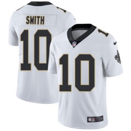 Nike New Orleans Saints #10 TreQuan Smith White Mens Stitched NFL Vapor Untouchable Limited Jersey