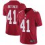 Nike New York Giants #41 Antoine Bethea Red Alternate Mens Stitched NFL Vapor Untouchable Limited Jersey