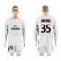 Paris Saint-Germain #35 Ongenda Sec Away Long Sleeves Soccer Club Jersey