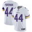 Nike Minnesota Vikings #44 Chuck Foreman White Mens Stitched NFL Vapor Untouchable Limited Jersey