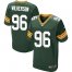 Nike Green Bay Packers #96 Muhammad Wilkerson Green Team Color Mens Stitched NFL Elite Jersey