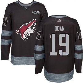 Adidas Arizona Coyotes #19 Shane Doan Black 1917-2017 100th Anniversary Stitched NHL Jersey