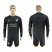 Leicester City Blank Black Goalkeeper Long Sleeves Soccer Country Jersey