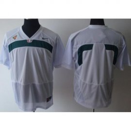 Miami Hurricanes Blank White College Football Jersey