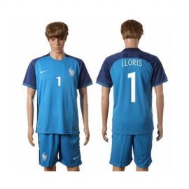 France #1 LLORIS Home Soccer Country Jersey