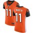 Nike Cincinnati Bengals #11 John Ross III Orange Alternate Mens Stitched NFL Vapor Untouchable Elite Jersey