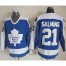 Toronto Maple Leafs #21 Borje Salming Blue/White CCM Throwback Stitched NHL Jersey