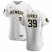 Milwaukee Brewers #39 Corbin Burnes Mens Nike White Home 2020 Authentic Player MLB Jersey