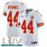 Nike Kansas City Chiefs #44 Dorian ODaniel White Super Bowl LIV 2020 Mens Stitched NFL Vapor Untouchable Limited Jersey