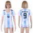 Womens Argentina #9 Batistuta Home Soccer Country Jersey