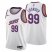 Nike Phoenix Suns #99 Jae Crowder Mens 2022-23 City Edition NBA Jersey – Cherry Blossom White Mens