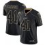 Nike New Orleans Saints #41 Alvin Kamara Lights Out Black Mens Stitched NFL Limited Rush Jersey