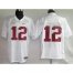 Alabama Crimson Tide 12 Joe Namath White NCAA Jerseys
