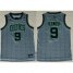 Boston Celtics 9 Rajon Rondo Grey Grey Static Fashion Swingman NBA Jersey Cheap
