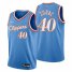 Los Angeles Los Angeles Clippers #40 Ivica Zubac Mens Nike Blue 2021/22 Swingman NBA Jersey – City Edition Mens