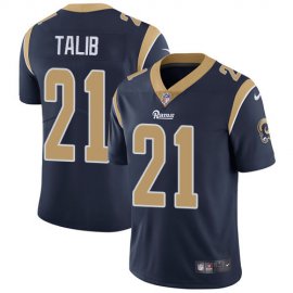 Nike Los Angeles Rams #21 Aqib Talib Navy Blue Team Color Youth Stitched NFL Vapor Untouchable Limited Jersey