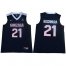 Bulldogs #21 Rui Hachimura Navy Blue Basketball Stitched NCAA Jersey