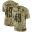 Nike Tennessee Titans #49 Nick Dzubnar Camo Mens Stitched NFL Limited 2018 Salute To Service Jersey