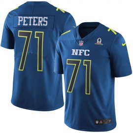 Nike Philadelphia Eagles #71 Jason Peters Navy Youth Stitched NFL Limited NFC 2017 Pro Bowl Jersey