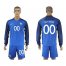 France Personalized Home Long Sleeves Soccer Country Jersey
