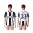 Juventus #33 Evra Home Soccer Club Jersey
