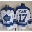 Toronto Maple Leafs #17 Wendel Clark White CCM Throwback Third Stitched NHL Jersey