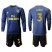 Arsenal #3 Gibbs Blue Long Sleeves Soccer Club Jersey