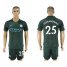 Manchester City #25 Fernandinho Sec Away Soccer Club Jersey