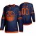 Edmonton Oilers Custom Blue 2019-20 Third Alternate Jersey