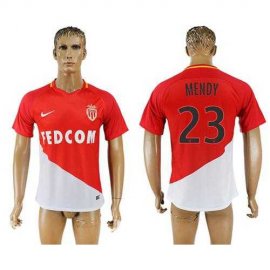 Monaco #23 Mendy Home Soccer Club Jersey