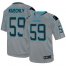 Nike Carolina Panthers #59 Luke Kuechly Lights Out Grey Mens Stitched NFL Elite Jersey