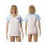 Womens England Blank Home Soccer Country Jersey