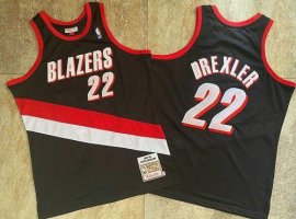 Clyde Drexler- Portland Trail Blazers Throwback Jersey