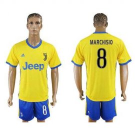 Juventus #8 Marchisio Away Soccer Club Jersey