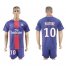 Paris Saint-Germain #10 Pastore Home Soccer Club Jersey