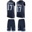 Nike Tennessee Titans #17 Ryan Tannehill Navy Blue Team Color Mens Stitched NFL Limited Tank Top Suit Jersey