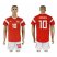 Russia #10 DZAGOEV Home 2018 FIFA World Cup Soccer Jersey