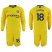Chelsea #18 Giroud Away Long Sleeves Soccer Club Jersey