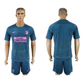 Atletico Madrid Blank Sec Away Soccer Club Jersey